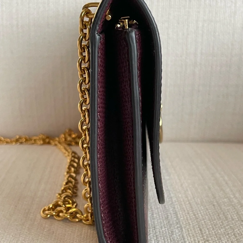 Mulberry Amberley Clutch crossbody in Burgundy - Picture 6 of 14